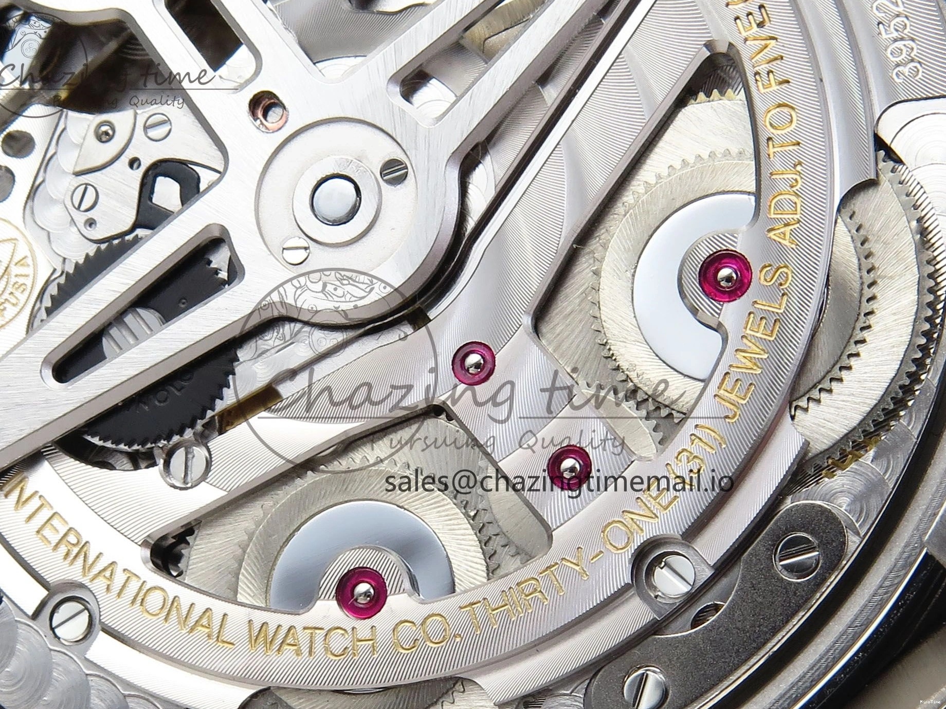 MIROTIME 0314 Portugieser Auto IWC0562B APSF 1:1 Best Edition Gold Dial on SS Bracelet A Reliable 6996